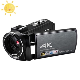 ae8 cámara de vídeo digital 1080p full hd pantalla de prensa cámara ir visión nocturna 16x zoom cámara 30mp 4k (enchufe de la ue)