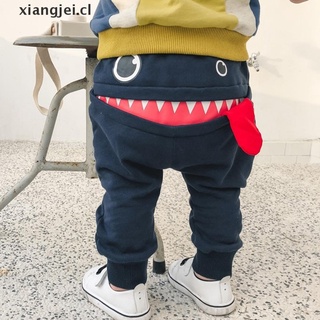 【xiangjei】 Cartoon Baby Cotton Toddler Pants Newborn Casual Trousers Loose Elastic Pants CL