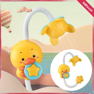 lindo bebé baño pequeño pato amarillo spray juguetes ducha niño\\\'s juguetes de bañera de agua (1)