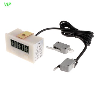 VIP Digital 5 Digit LCD Electronic Punch Counter With Microswitch Reset&Pause Button (1)