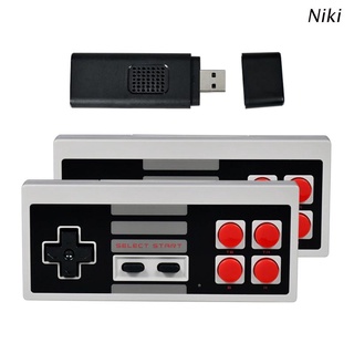 Niki Wireless Controller consola de juegos integrada 620 NES clásicos juegos nostálgicos FC de 8 bits con G TV Stick