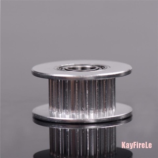 Kayfirele impresora 3D piezas 20T ancho de la correa 6 mm GT2 correa Idler polea 5 mm agujero de aluminio