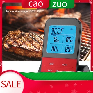 inalámbrico digital barbacoa herramienta de cocina barbacoa alimentos carne termómetro con doble sonda