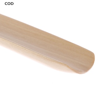 [cod] 38 cm de mango largo cuernos de zapato unisex madera cuerno forma de cuchara zapatero flexible caliente (6)
