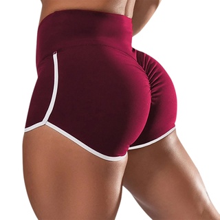 mujeres pantalones cortos de entrenamiento suave gimnasio yoga pantalones cortos medio/cintura alta butt lifting polainas deportivas (3)