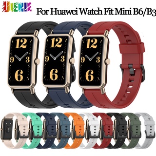 Huawei watch fit mini Strap16mm Pulsera De Repuesto Deportiva Correa De Silicona Para TalkBand B6/B3 Smartwatch