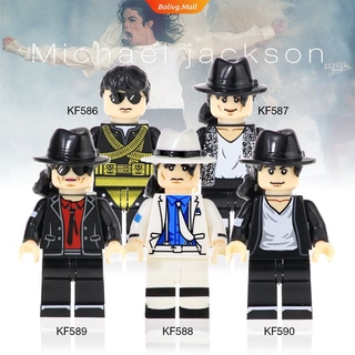 Mini Figuras Lego compatible Kf6047 Michael Jackson/bloques De construcción juguete Para niños/regalo/educación Popular