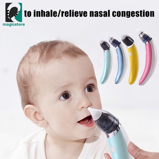 Bebé eléctrico Nasal dispositivo de succión limpiador bebé Nasal aspirador de silicona suave limpiar nariz moco