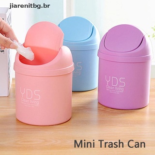 Jia Mini papelera para el hogar de la cesta de basura de mesa de almacenamiento para la cocina sala de estar.