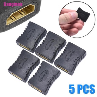 [Gangmao] 5pcs HDMI Female to Female Extender Coupler Adapter Connector Suitable For HDTV