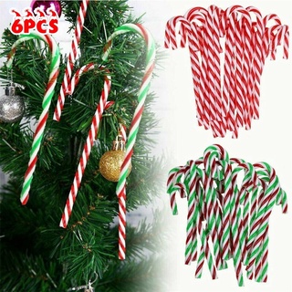 [disponible en inventario] adornos de caña de caramelo, adornos de árbol de navidad, plástico #topfashionlife (1)