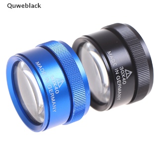 Quweblack Premium 30x 40mm Lupa De Medición Lente De Lazo Microscopio BR