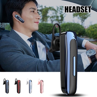 Wireless Headset Compatible with Bluetooth Waterproof In-Ear Sports Headphones for Driving Business Travel
