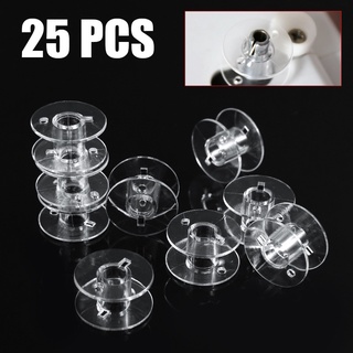25 piezas nuevas bobinas de máquina de coser bobinas de plástico bobinas de plástico para Singer atozshopeemall