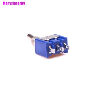[Manysincerity] 5pcs ON-OFF-ON 3Pin 3Position Mini interruptor de palanca AC 125V/6A (5)