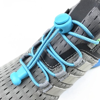 al estiramiento de la cerradura de encaje 23 colores un par de cordones de zapatos de bloqueo elástico zapatilla de deporte cordones cordones running/jogging/triathlon