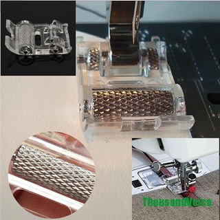 [ThousandVoice] Nuevo prensatelas portátil Mini rodillo de vástago bajo para máquina de coser de cuero para el hogar (5)