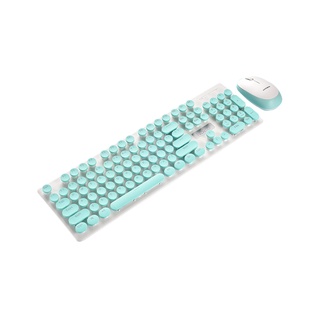 happy_n520 inalámbrico mecánico gaming teclado ratón 1800dpi kit para pc portátil (9)