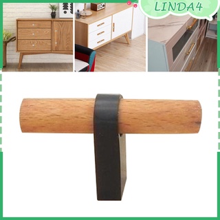 [LINDA4] Manijas de madera para gabinetes de cocina muebles armario armario decoración