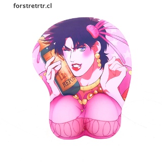 FORTR Creative Anime 3D Mouse Pad Sexy Chest Gel Silicone Mousepad With Wrist New . (1)