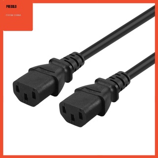 Negro IEC320-C14 a 2C13 cable adaptador de alimentación macho a hembra PDU/UPS servidor (1)