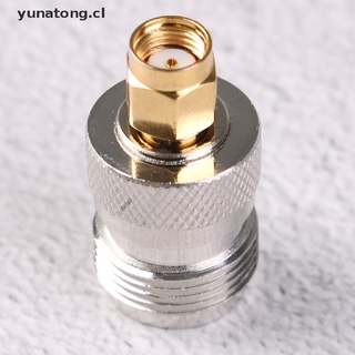 【yunatong】 Metal N Female jack to SMA Female plug straight RF connector adapter [CL]