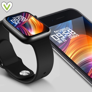Multifuncional Bluetooth Smart Watch 1.54 Pulgadas Pantalla Táctil Frecuencia Cardíaca Silicona Reloj Inteligente Correa Unisex (1)