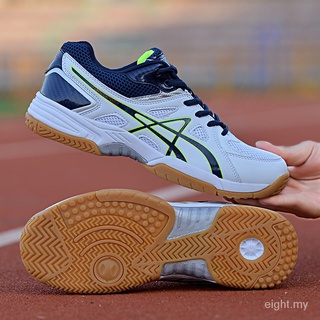 Ocho 36-46 zapatillas de deporte de los hombres de bádminton zapatos de las mujeres ligero transpirable femenino deportes al aire libre entrenamiento de las mujeres de atletismo zapatos deportivos más el tamaño i6pR (8)