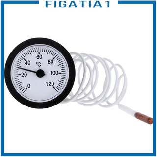 Termómetro capilar medidor de temperatura 0-120C agua y aceite Sensor de 1,5 metros