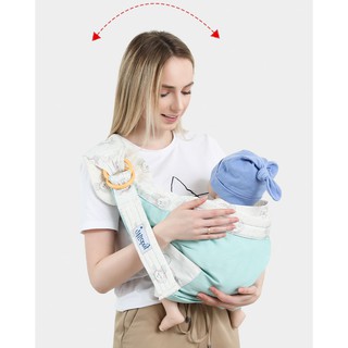 Portabebés Bufanda Ajustable Frente Bebé Sling Wrap Carrier Para Recién Nacido (6)