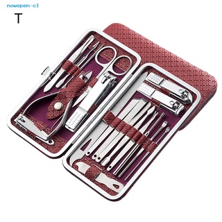 [nowopen] multifuncional cortaúñas conjunto práctico trimmer cuidado de uñas kit de larga vida útil suministros de pedicura (3)