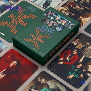 Yosicil 54pcs Enhypen Nuevo Álbum Dimensión : Dilema — Tarjeta Fotográfica Lomo Tarjetas Postales Foto Pequeña Coleccionable Juego De