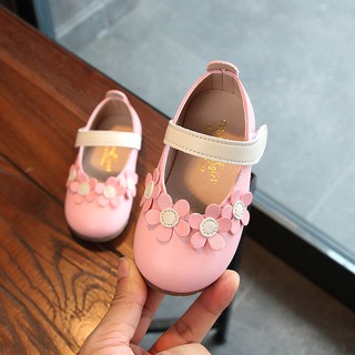 Las niñas zapatos de cuero suave suelas tendón suelas niños s zapatos princesa zapatos (8)