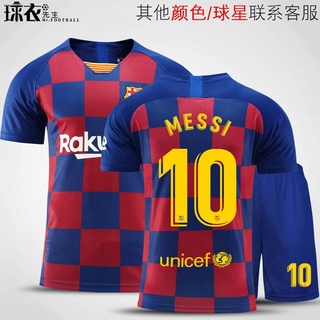 Uniformes de fútbol 19-20 Barcelona club uniformes niños uniformes de fútbol Messi Ronaldo camisetas de fútbol