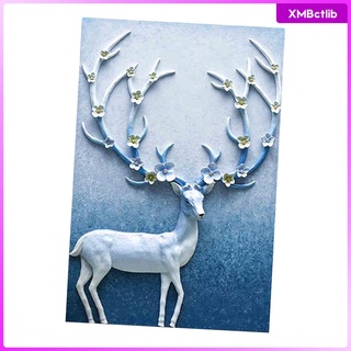 5d ciervo diamante pintura kits completo taladro bordado punto de cruz decoración arte