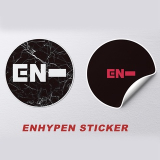 Hot + 105 pzas/set De Álbum De Fotos ENHYPEN adhesivo Para equipaje Laptop Laptop stickers De colección De fans (6)