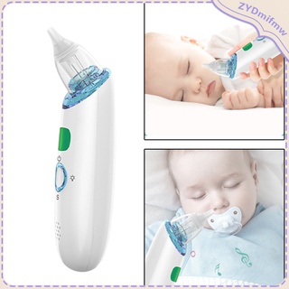 aspirador nasal eléctrico para bebé, limpiador de nariz, ventosa nasal, seguro higiénico