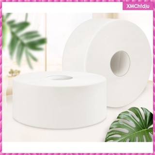 rollo grande de papel higiénico blanco de 3 capas para el hogar reciclado suave