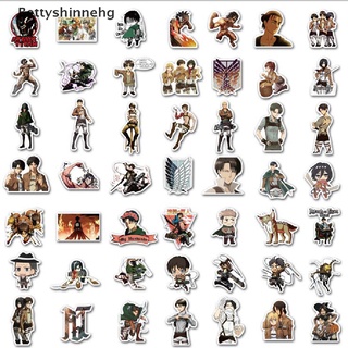 Bhg> 100Pcs Attack On Titan Anime Stickers Skateboard Luggage Laptop Waterproof Decal well