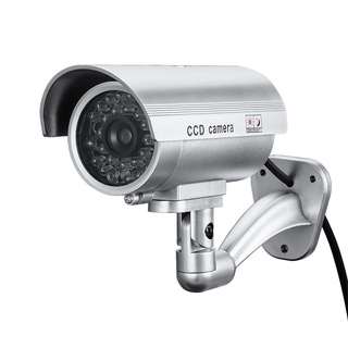 seguridad tl-2600 impermeable al aire libre interior falso cámara de seguridad maniquí cctv cámara de vigilancia cámara nocturna led luz color (5)