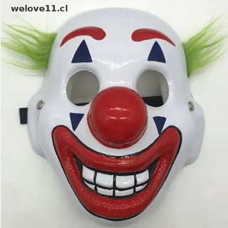 welo dc película joker arthur fleck cosplay máscara payaso mascara de halloween aterrador máscara cl (1)