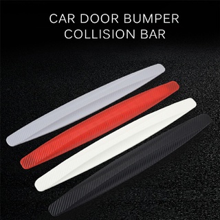 *dsfsbing* 1 pair Car Bumper Carbon Fibre Protector Corner Guard Scratch Rubber Sticker hot sell