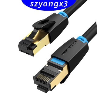[HeatWave] Cable Ethernet 40Gbps 2000Mhz Lan parche 28AWG Internet para Router PC Modem