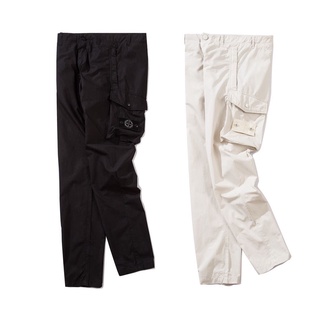 STONE ISLAND pantalones listo stock de alta calidad de moda simple monos casual pantalones para mujeres/hombres
