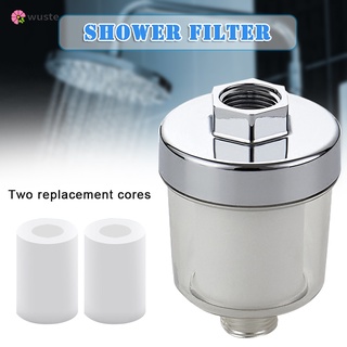 grifo transparente purificador de agua pp filtro de algodón filtro de ducha hogar