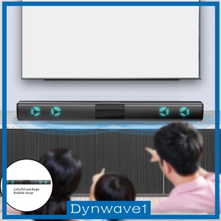 [DYNWAVE1] Barra de sonido de TV con cable/inalámbrico Bluetooth 22 pulgadas 3D estéreo Surround Soundbar altavoz con mando a distancia para PC TV