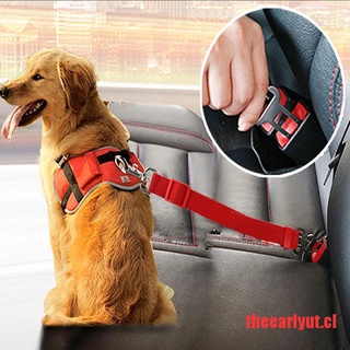 (yut*HOT) cinturón de seguridad ajustable para perro, coche, cinturón de seguridad para mascotas, arnés de seguridad para perros