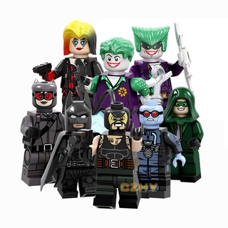 dc super heroes minifiguras batman bane joker payaso chica bloque juguetes
