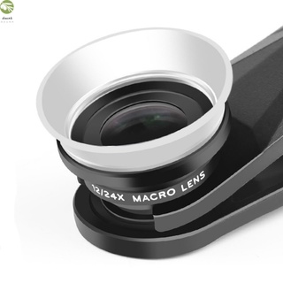 lente para cámara macro con clip/2 en 1/universal/12-24x (2)