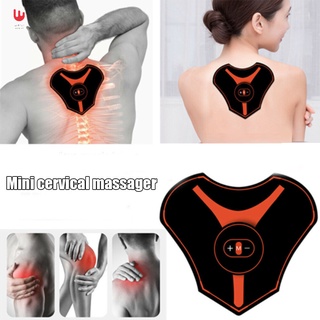 Masajeador de espalda Cervical eléctrico estimulador muscular alivio del dolor regalo para mujeres hombres